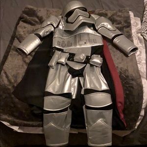 Disney store Star Wars Captain Phasma kids costume